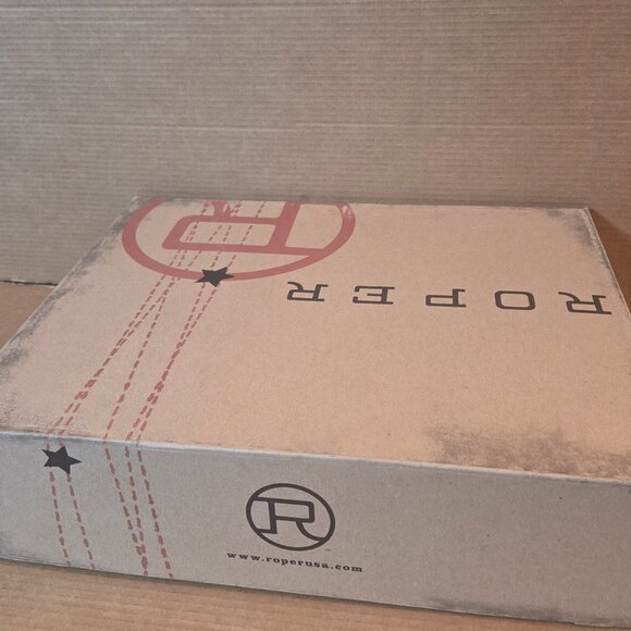 Roper Men's Work It Over Boots 10 EE Wide Brown 09-020-9204-8442 - Picture 12 of 12